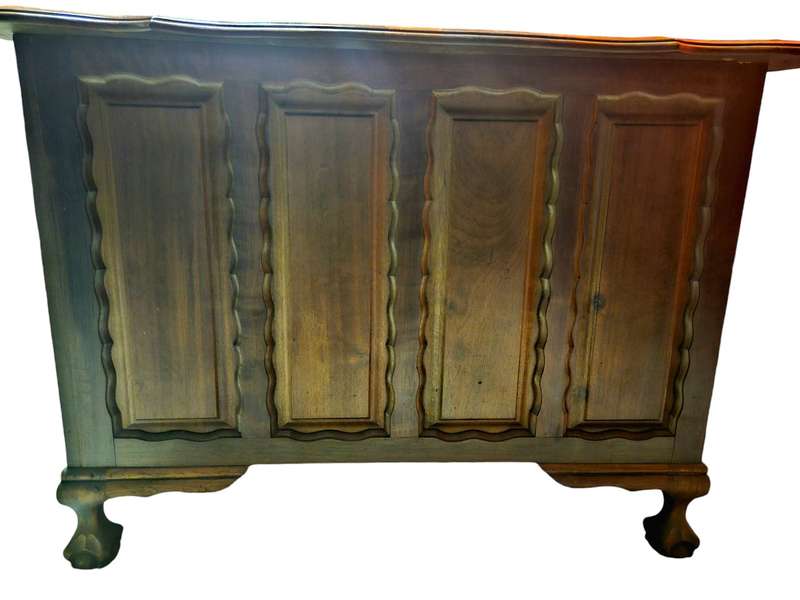 Imbuia Ball & Claw Executive Desk