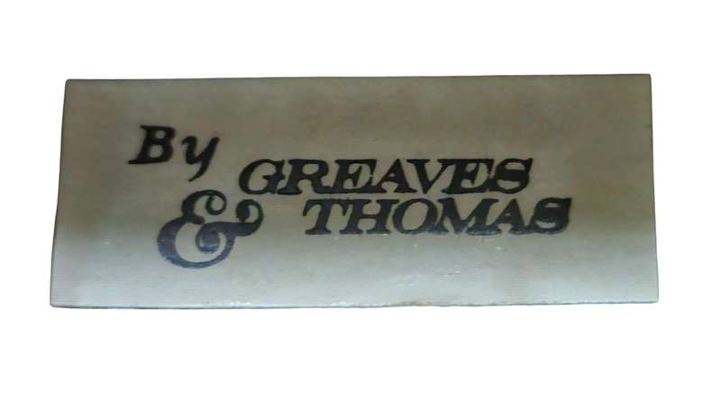 Greaves & Thomas Eight Seater Dining Room set