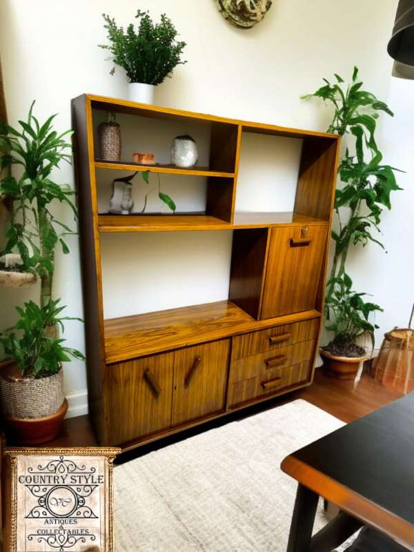 Greaves and Thomas teak wall unit