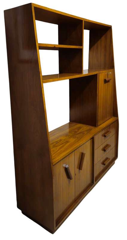 Greaves and Thomas teak wall unit