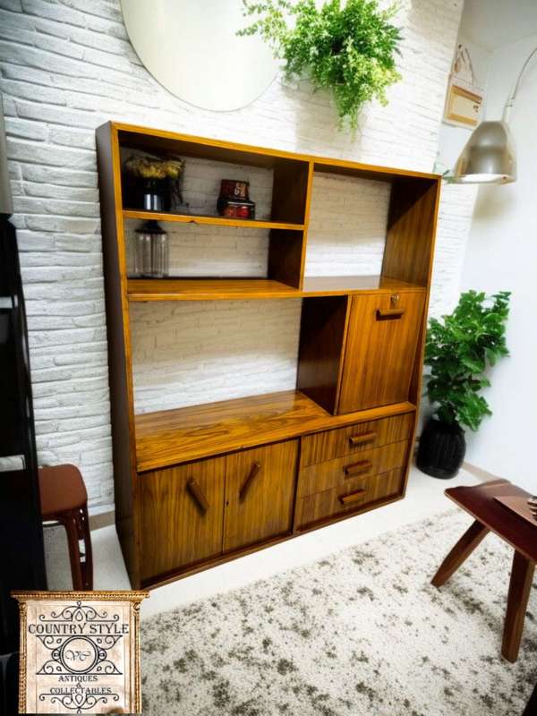Greaves and Thomas teak wall unit
