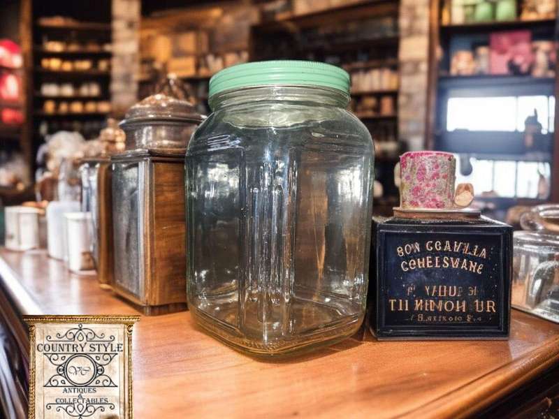 Vintage Store Jar