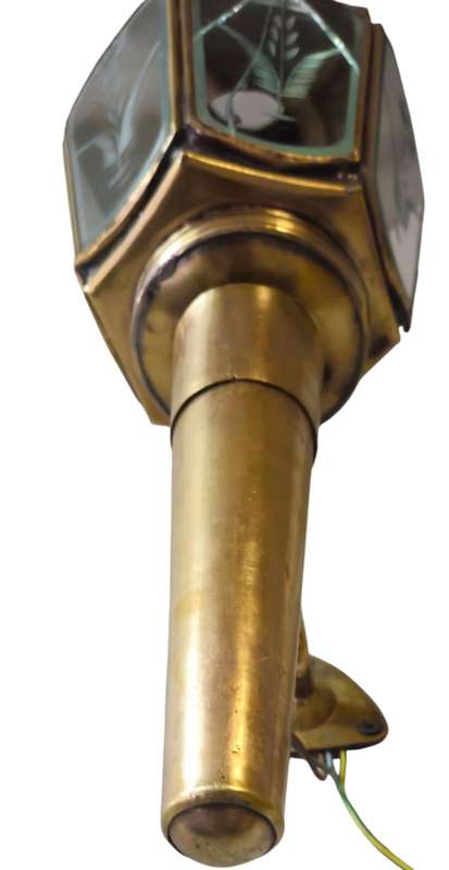 Art Nouveau Coach Lantern