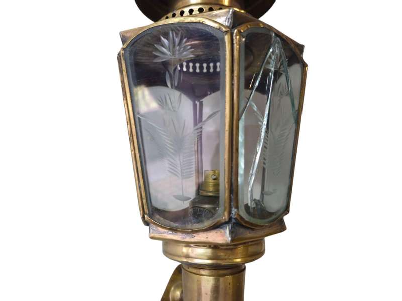 Art Nouveau Coach Lantern