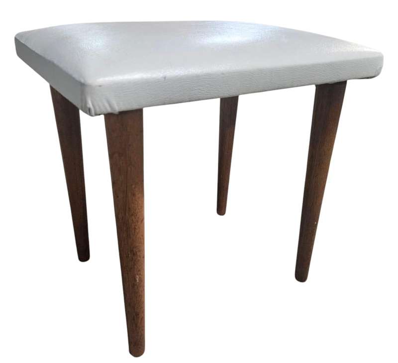 Mid-century retro dressing table stool