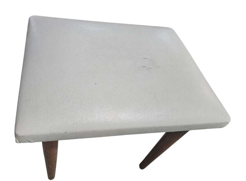 Mid-century retro dressing table stool