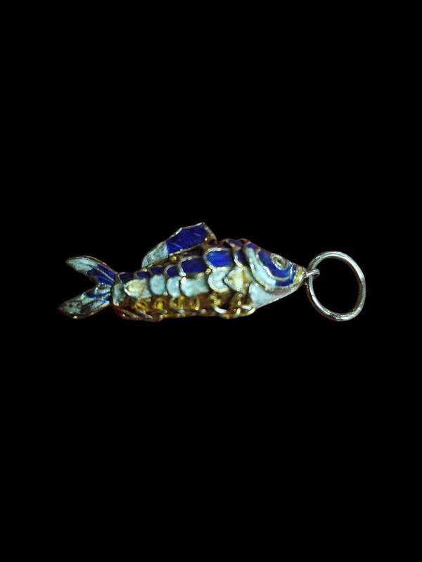 Vintage Cloisonne Pendant