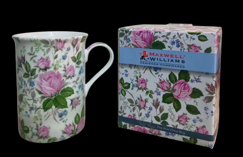Maxwell & Williams Coffee Mug in Wild Rose