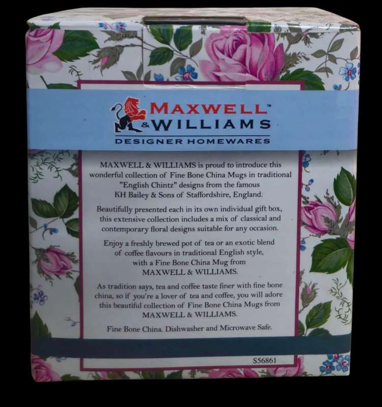 Maxwell & Williams Coffee Mug in Wild Rose