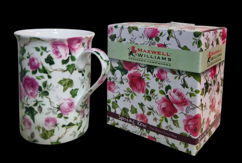 Maxwell & Williams Coffee Mug Spring Rose