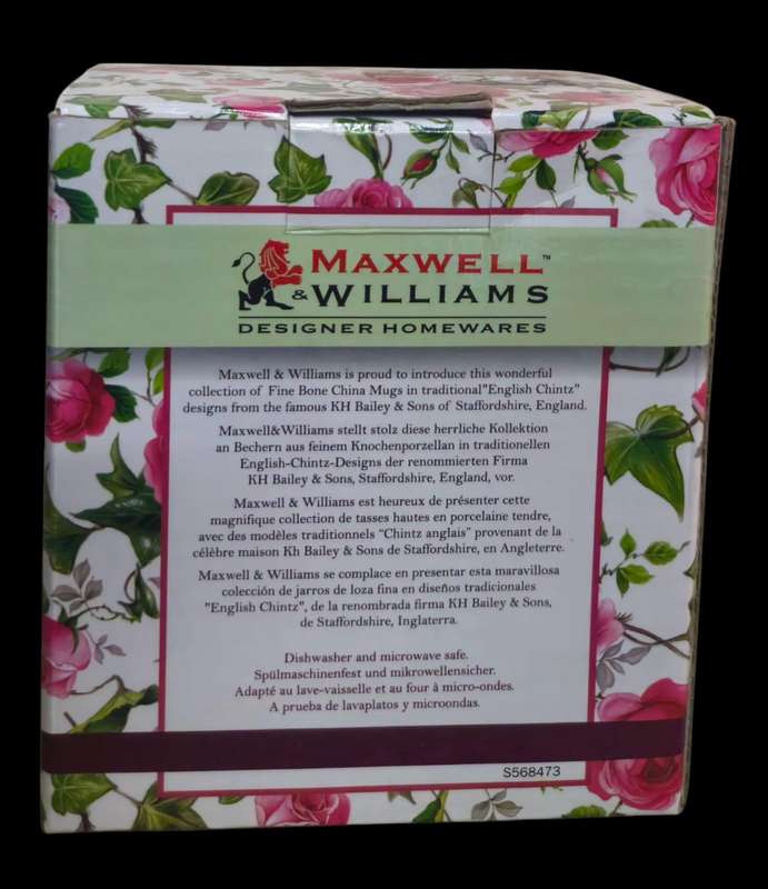 Maxwell & Williams Coffee Mug Spring Rose
