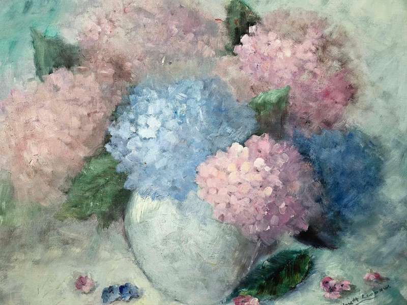 Framed Oil Painting Floral Still Life