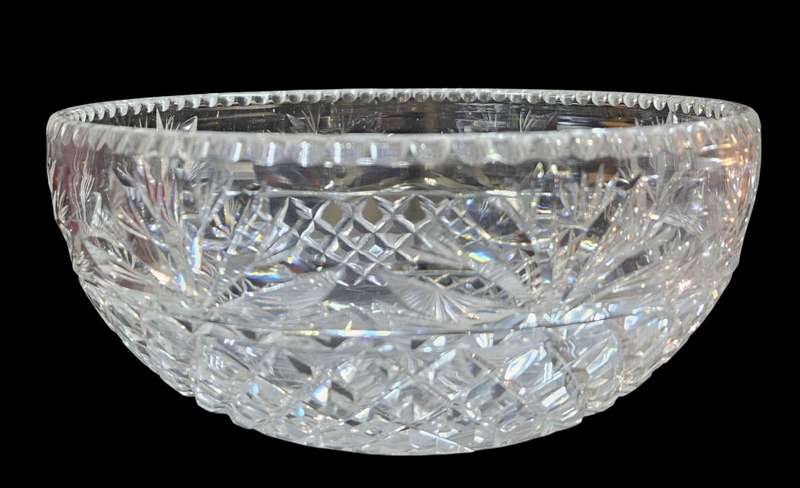 Brilliant Cut Crystal Bowl
