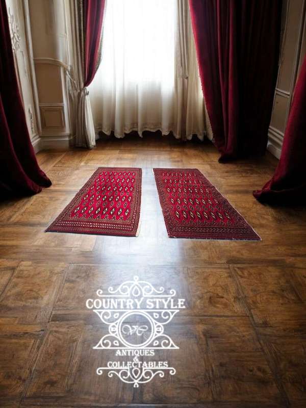 Pair of Turkmen Persian Rugs