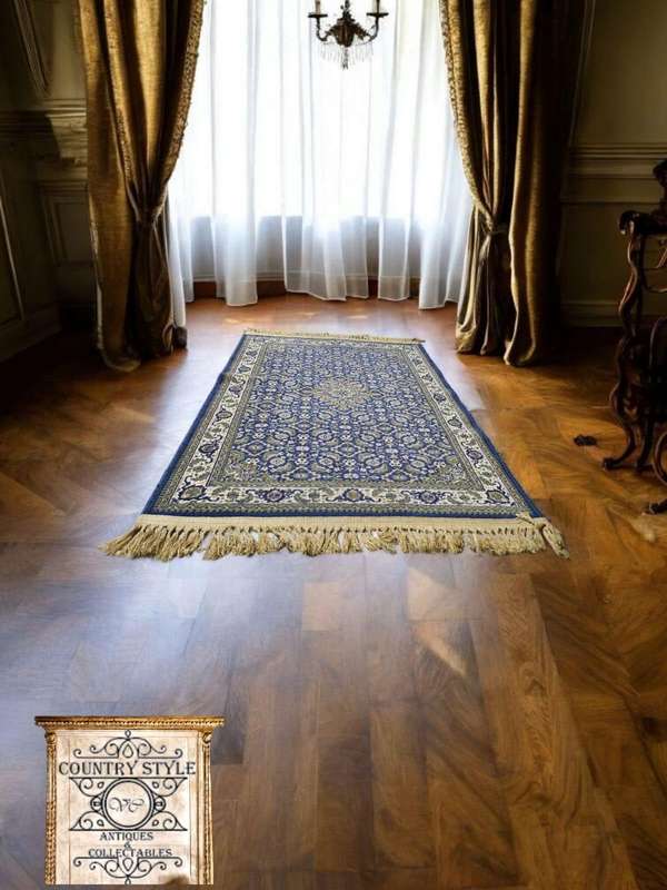 Machine-woven carpet