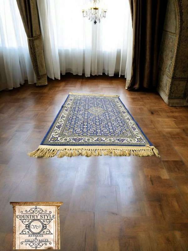 Machine-woven carpet