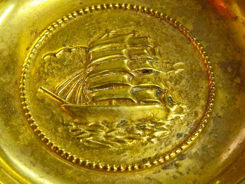 Nautical Brass Ashtray