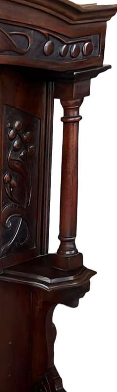 Art Nouveau wall mirror