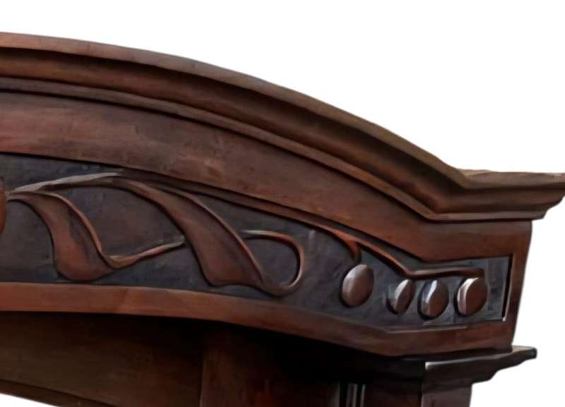 Art Nouveau wall mirror
