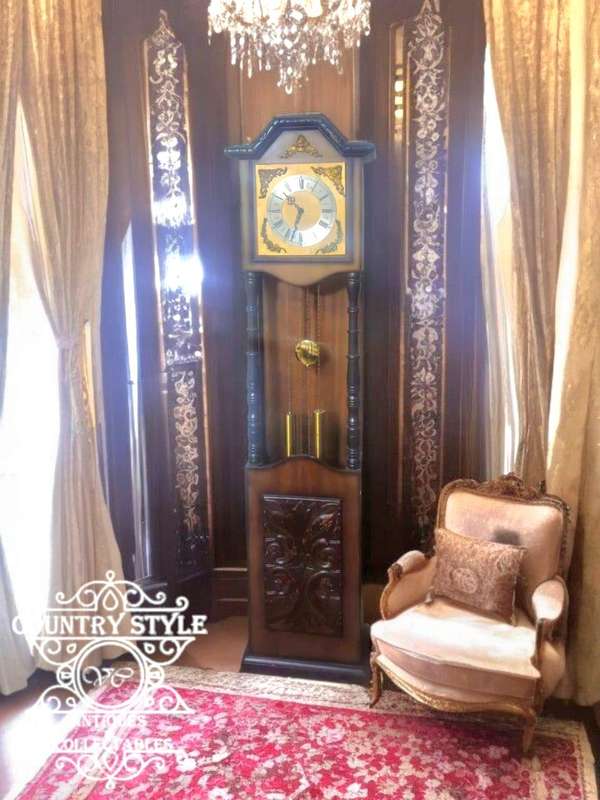 Vintage German Jauch Movement Grandmother Clock