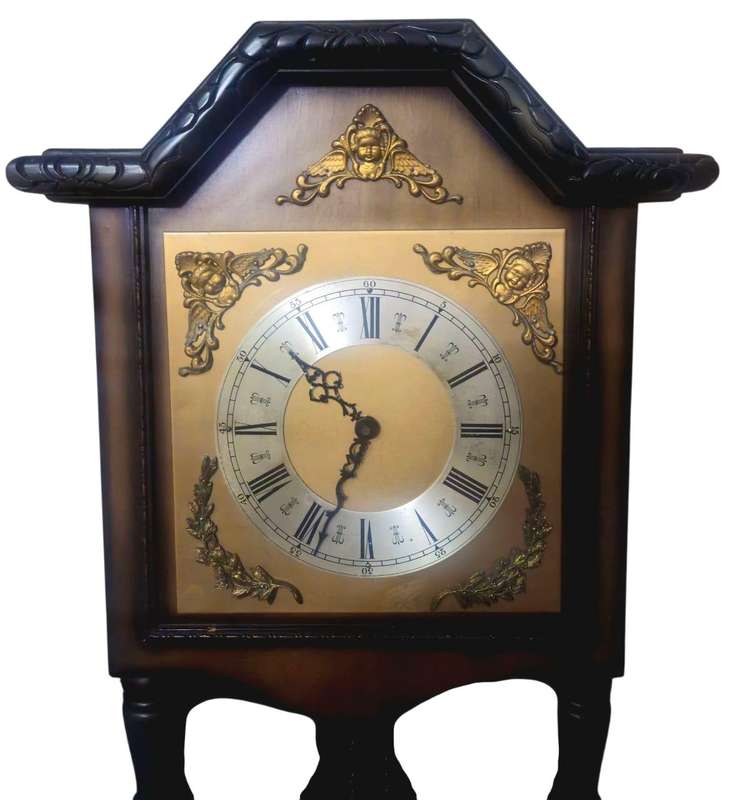 Vintage German Jauch Movement Grandmother Clock