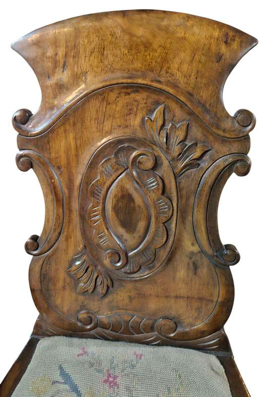 Cape Dutch Ball & Claw hall chair