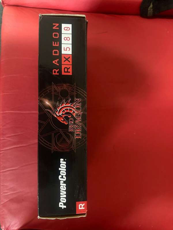PowerColor AMD Radeon RED DRAGON RX 580 8GB GDDR5 1xHDMI/3 x DP Graphics Card RX 580 8GBD5-OC+