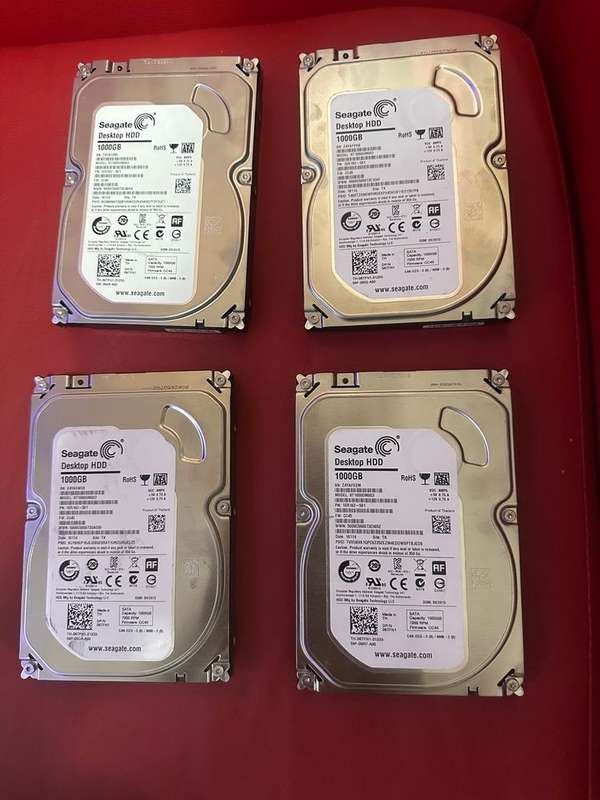 Seagate Barracuda 1TB 1000GB 7200RPM 3.5" ST1000DM003 HDD 64MB SATA3 Hard Drive