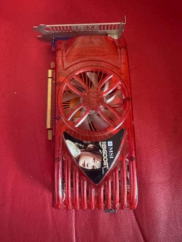 The MSI N9600GT-T2D512-OC Graphics Card