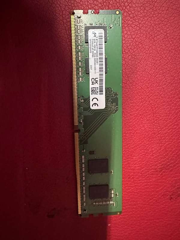 SAMSUNG 8GB DDR4 3200MHz Desktop RAM 1Rx8 PC4-3200AA Original