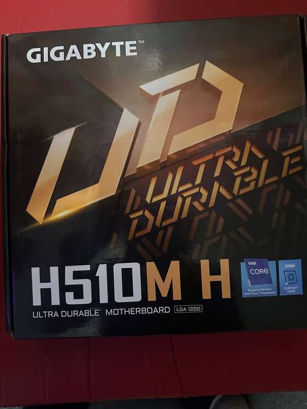 Gigabyte GA-H510M-H Intel H510 Rocket Lake LGA1200 Micro-ATX Desktop Motherboard