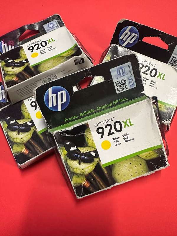 HP 920XL Yellow High Yield Printer Ink Cartridge Original CD974A Single-pack