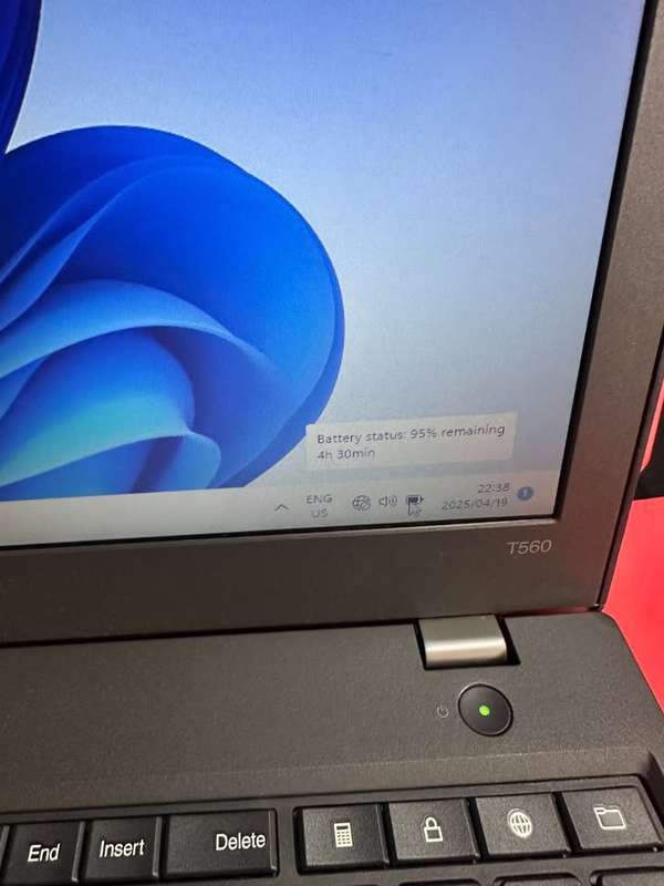 Lenovo ThinkPad T560 2.4GHz i56300u 6th Gen 8GB RAM, 500GB SSD 1920 x 1080 Laptop(4+Hours Battery)
