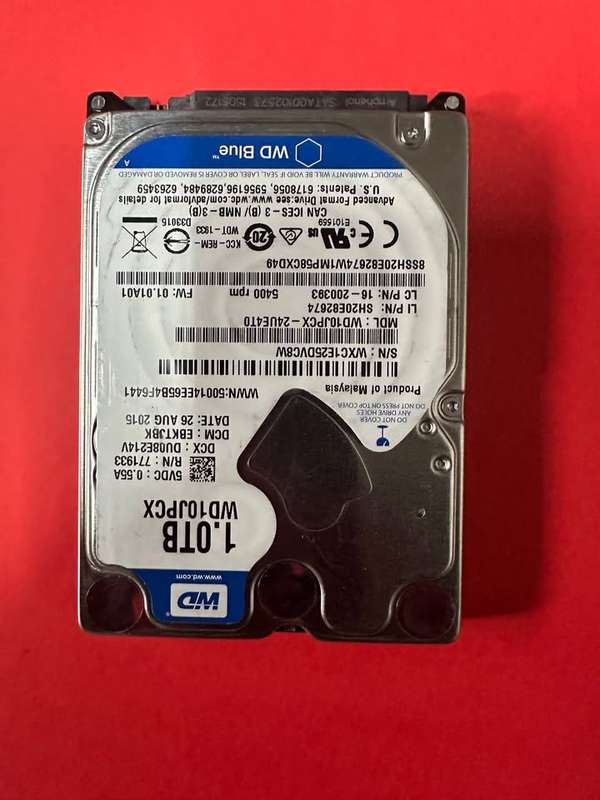 WD Harddisk SATA III 16M Cache for Gaming Home PS4 Laptop