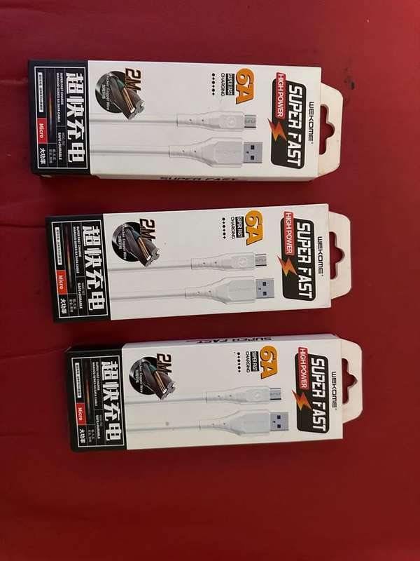 Welkome high power 6A Super Fast Charging Micro USB Cable High Speed Charger Data Cable 2M