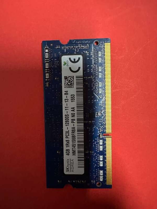 Hynix 4gb Ddr3 Pc3-12800s 1600mhz Laptop Ram Memory