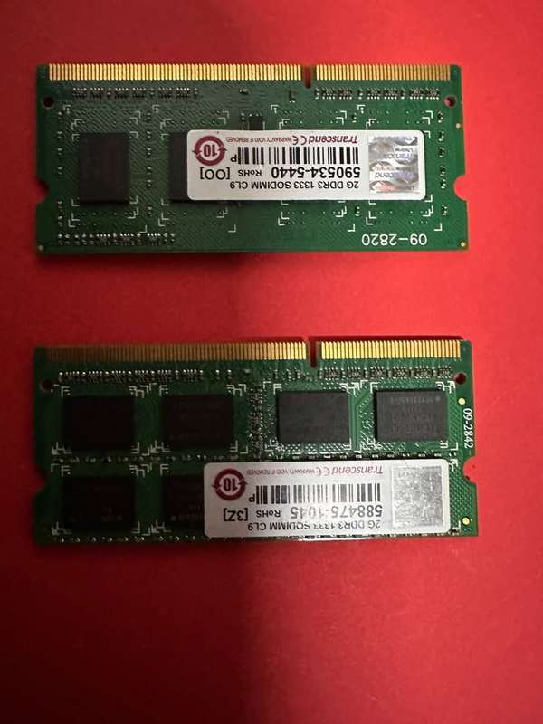 Transcend DDR3-1333 SO-DIMM 2GB