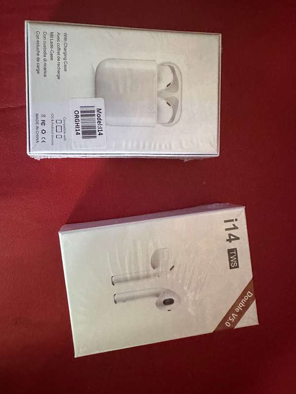 i14 TWS Wireless Earphones Bluetooth 5.0 Headset Touch Control Mini Earbuds for Smart Phone