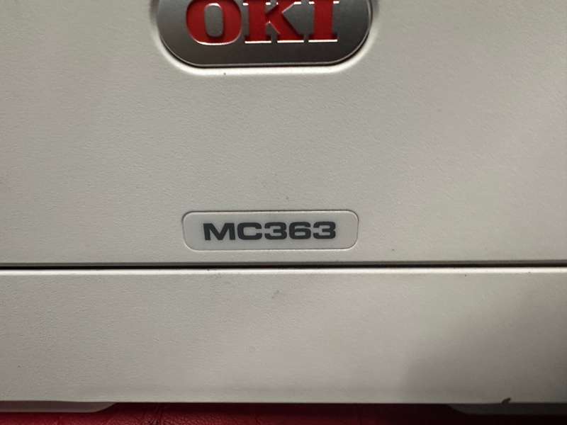 Oki MC363 series Workgroup Color MFP Print, Copy, Scan, Fax Duplex Network,Print on A3