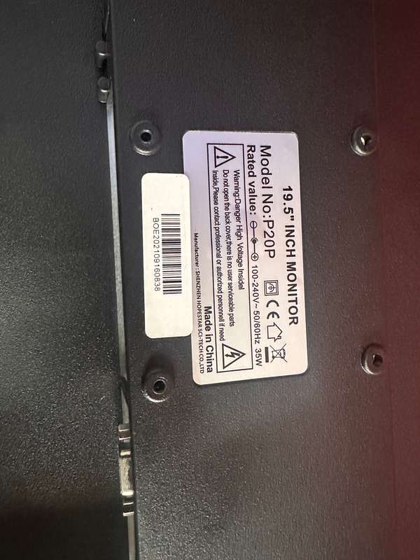 Proline P20P 19.5" LED IPS Monitor + HDMI & VGA Input