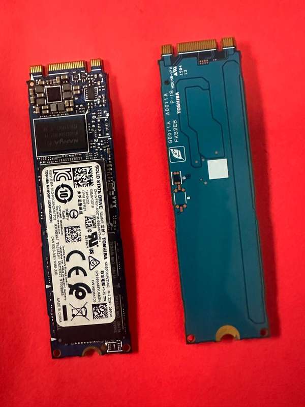 Toshiba - 256GB M.2 2280 SATA III Solid State SSD