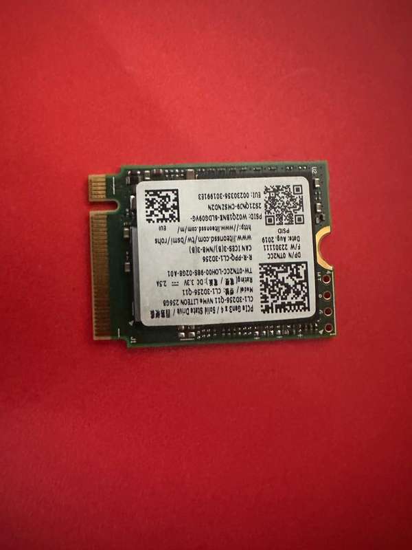 Lite On SSSTC CL1-3D256-Q11 256GB M.2 2230 NVMe PCIE Gen3 x4 OEM Solid State Drive