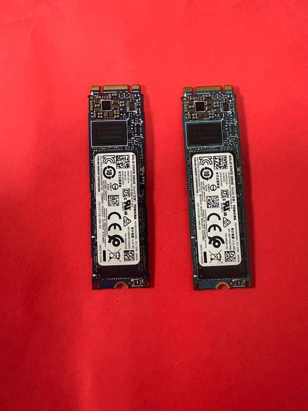 Toshiba - 256GB M.2 2280 SATA III Solid State SSD