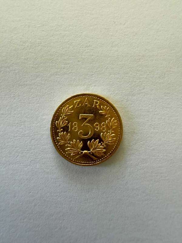 Sammy Marks 1898 tickey