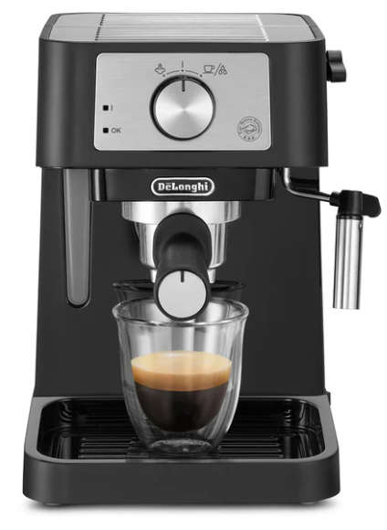 Delonghi Stilosa Espresso/Cappuccino Machine - EC260.BK