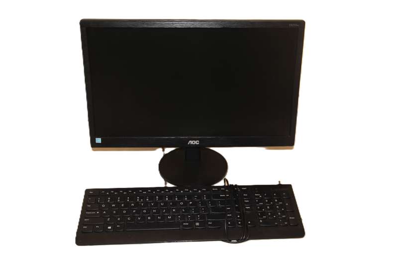 i3 Nova Pc Desktop with Monitor, keyboard and mouse