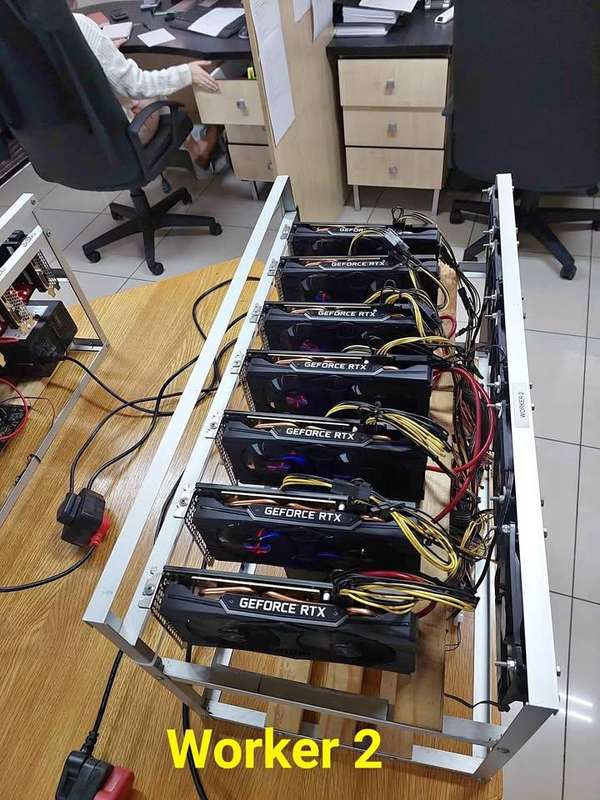 2 x 7-GPU RTX 2060 Super Mining Rigs  Special Offer: R60,000 for Both