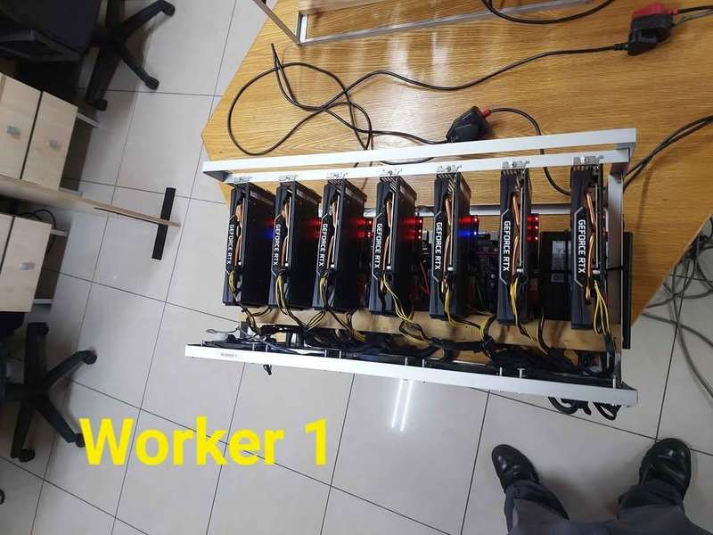 2 x 7-GPU RTX 2060 Super Mining Rigs  Special Offer: R60,000 for Both
