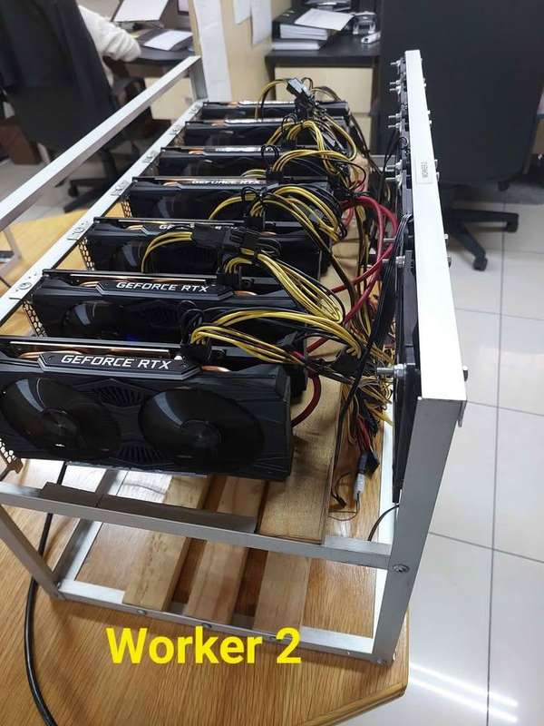 2 x 7-GPU RTX 2060 Super Mining Rigs  Special Offer: R60,000 for Both