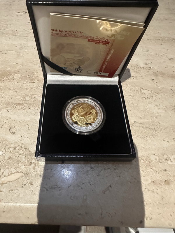 2011 R5 Bimetal Silver 90th anniversary silver 1oz coin
